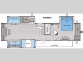 Floorplan - 2016 Jayco Eagle 338RETS