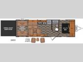 Floorplan - 2016 Dutchmen RV Rubicon 2800