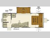 Floorplan - 2016 EverGreen RV i-Go G235RB