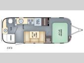 Floorplan - 2016 Airstream RV International Signature 23FB