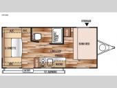 Floorplan - 2016 Forest River RV Salem Cruise Lite FS 205RD
