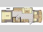 Floorplan - 2016 Fleetwood RV Storm 28MS