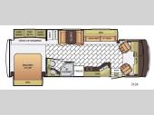 Floorplan - 2016 Newmar Bay Star 3124