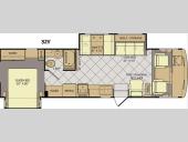 Floorplan - 2016 Fleetwood RV Storm 32V
