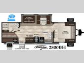 Floorplan - 2016 Grand Design Imagine 2800BH