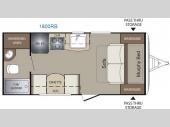 Floorplan - 2016 Keystone RV Bullet Crossfire 1800RB