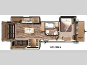 Floorplan - 2016 Highland Ridge RV Open Range Roamer RT323RLS