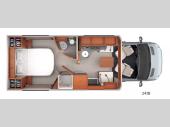 Floorplan - 2016 Leisure Travel Unity U24IB