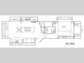 Floorplan - 2016 Augusta RV Ambition AB-35RS