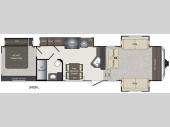 Floorplan - 2016 Keystone RV Laredo 340FL