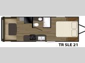 Floorplan - 2016 Heartland Trail Runner SLE 21