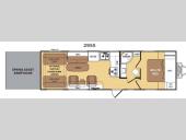 Floorplan - 2016 Dutchmen RV Razorback 2955