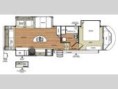 Floorplan - 2016 Forest River RV Wildwood Heritage Glen 276RLIS