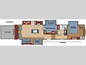 Floorplan - 2016 KZ Durango Gold G382MBQ