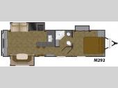 Floorplan - 2016 Heartland Mallard M292