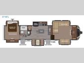 Floorplan - 2017 Keystone RV Montana 3710 FL