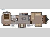 Floorplan - 2017 Keystone RV Montana 3711 FL