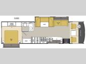 Floorplan - 2017 Coachmen RV Pursuit 31 BD