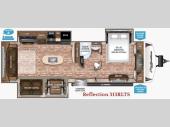 Floorplan - 2017 Grand Design Reflection 313RLTS