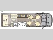 Floorplan - 2017 Coachmen RV Galleria 24SQ