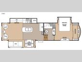 Floorplan - 2016 Forest River RV Cedar Creek Hathaway Edition 34RL