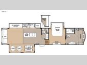 Floorplan - 2016 Forest River RV Cedar Creek Hathaway Edition 38FB2
