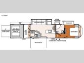 Floorplan - 2017 Forest River RV XLR Thunderbolt 420AMP