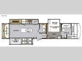 Floorplan - 2017 Forest River RV Cardinal 3875FB