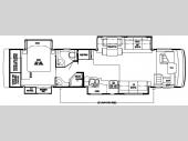 Floorplan - 2007 Newmar Kountry Star Diesel KSDP 3910