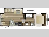 Floorplan - 2017 Keystone RV Cougar Half-Ton Series 268RLSWE