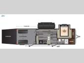 Floorplan - 2017 Keystone RV Impact 29V