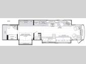 Floorplan - 2017 American Coach American Eagle 45C