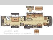 Floorplan - 2017 Entegra Coach Aspire 42RBQ