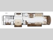 Floorplan - 2017 Newmar King Aire 4519