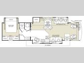 Floorplan - 2007 Fleetwood RV Pace Arrow 38P