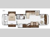 Floorplan - 2017 Newmar Ventana LE 3412