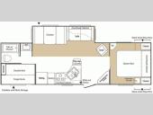 Floorplan - 2006 Keystone RV Sprinter 291BHS