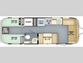 Floorplan - 2017 Airstream RV International Serenity 28 Twin
