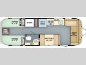 Floorplan - 2017 Airstream RV International Signature 28 Twin