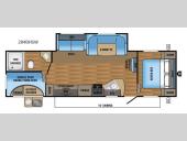 Floorplan - 2017 Jayco Jay Flight SLX 284BHSW