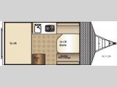 Floorplan - 2016 Palomino Real-Lite A-Frame Series 12R