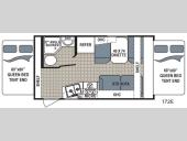 Floorplan - 2017 Dutchmen RV Kodiak Ultra Lite 172E