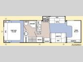 Floorplan - 2007 Coachmen RV Freelander 3100SO