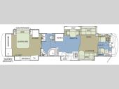 Floorplan - 2006 Holiday Rambler Navigator 43PBQ