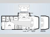 Floorplan - 2008 Winnebago View 24J