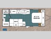 Floorplan - 2006 Dutchmen RV Kodiak 19FL
