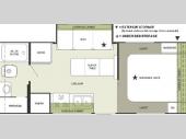 Floorplan - 2004 Forest River RV Rockwood 2304 S