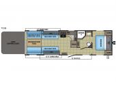 Floorplan - 2017 Jayco Octane T31B