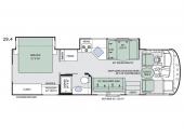 Floorplan - 2017 Thor Motor Coach ACE 29.4