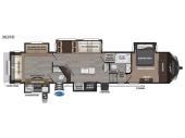 Floorplan - 2017 Keystone RV Montana High Country 362RD